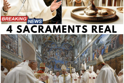 📜 Only 4 Sacraments Are Valid, Says Pope Leo XIV—And What He Revealed About the Others Is Shocking