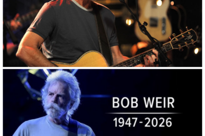 FROM THE ARCHIVES: Who Is Bob Weir REALLY—And What Do the Grateful Dead’s Earliest Records Reveal That Fans Still Debate Today?  Buried deep in the archives of rock history lies a lesser-known portrait of Bob Weir, the restless soul who helped shape the Grateful Dead’s sound, spirit, and cultural rebellion. Long before stadium tours and legendary jams, early recordings, forgotten interviews, and rare moments reveal a side of Weir that most fans have never seen—decisions that changed the band’s direction, tensions that nearly tore it apart, and influences that quietly defined an entire generation. So what truths were left out of the official story, and why are these archival details resurfacing now? Dive into this compelling rediscovery that separates MYTH from MUSICAL HISTORY. CLICK THE ARTICLE LINK IN THE COMMENTS to explore the hidden chapters every Deadhead needs to know.