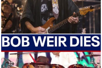 🐘 “BREAKING: Legendary Bob Weir of the Grateful Dead Dies at 78!” 🎶 In a tragic turn of events, the family of Bob Weir has confirmed that the co-founder of the Grateful Dead has passed away at the age of 78. “The loss of a musical icon resonates deeply within the hearts of fans!” Weir’s innovative guitar work and songwriting helped define the sound of a generation. Stay tuned as we reflect on his incredible journey and the music that will live on forever. 👇