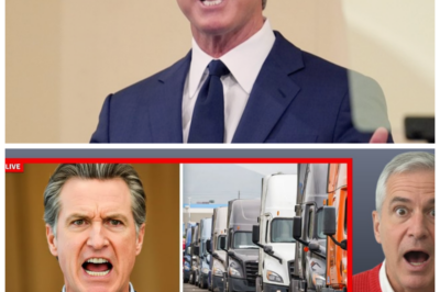 “California in Crisis: Truckers FLEE the State, Governor’s PANIC Response Revealed! 💔📉 ‘What will happen to our economy?’ laments a local resident!” In a shocking revelation that has sent shockwaves through the state, thousands of truckers are fleeing California, prompting a frantic response from the Governor! 💔📉 “What will happen to our economy?” laments a local resident as the reality of this mass exodus sets in. With supply chains hanging by a thread, the pressure is on for the Governor to act swiftly. Will this crisis lead to lasting changes in California’s trucking industry, or will it result in economic turmoil? The tension is thick, and the drama is far from over! 👇