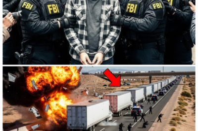 🚨 FBI & ICE RIP THROUGH A FAMED TRUCKING EMPIRE — 117 ARRESTS AS A $2.3B SHADOW CARTEL ALLEGEDLY CRASHES IN ONE NIGHT 🚛 The narrator snarls as convoys are frozen mid-route, warehouses glow under floodlights, and whispers of double books and coded radios spill out, turning a road-king legend into a scandal that rattles the nation 👇