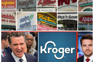 🚨 CALIFORNIA GOVERNOR IN FULL PANIC AS KROGER SUDDENLY SHUTS DOWN MAJOR DISTRIBUTION CENTERS — FOOD SUPPLY CHAOS ERUPTS OVERNIGHT Truck routes freeze, shelves empty, and thousands of workers are sent home without warning as the grocery giant quietly pulls the plug. Insiders say emergency calls flooded the Capitol at dawn, with officials scrambling to stop what could become the state’s worst supply chain collapse in decades 👇