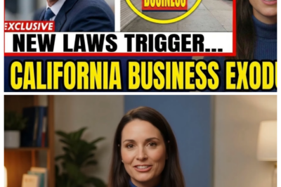 Cal1f0rn1a G0vern0r Scrambles as New Laws Tr1gger Bus1ness Ex0dus Megan Wr1ght