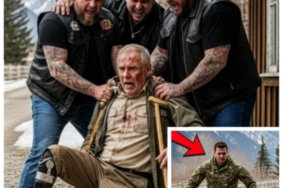 🙊 An Elderly Veteran’s Silent Struggle: Courage Unleashed by a Navy SEAL Son ⚔️🛡️  In a world where age and isolation make one vulnerable, this gripping story follows an 80-year-old disabled veteran whose quiet life is shattered by a brutal act of intimidation from ruthless criminals. They believe that his frailty renders him powerless, but what they don’t realize is that his son, a highly trained Navy SEAL, is poised to unleash a wave of justice that transcends mere revenge. As the veteran faces the emotional turmoil of being targeted, the narrative explores profound themes of honor, family loyalty, and the dignity that can prevail even amidst fear. With a ticking clock and the specter of violence looming, will the bonds of family and truth be enough to confront the cruelty that seeks to silence the vulnerable? The question remains—can courage and accountability triumph over brutality, or will the shadows of intimidation prevail? THE FULL STORY👇