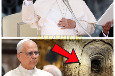 🙊 The Hidden Chamber: Pope Leo XIV’s Journey Into Faith’s Depths 🔪🗝️  In a breathtaking twist of fate, Pope Leo XIV uncovers a secret chamber beneath St. Peter’s Basilica, a sanctuary that has held the whispered prayers of early Christians for two thousand years. This shocking discovery reveals a powerful narrative of faith that flourished in the face of persecution, where love endured even in darkness. As the Pope steps into this sacred space, covered in limestone dust, he confronts not only the weight of history but also the pressing questions of modern spirituality. With the world watching, will this revelation inspire a revival of faith, or will it expose the fragility of belief in an age of doubt? As the echoes of the past resonate with urgency, one haunting question remains: can the lessons of these ancient prayers guide us through our own spiritual crises, or will they fade into obscurity once more? 👇