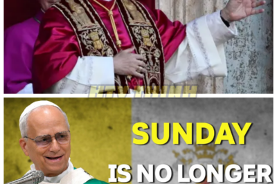 🙊 Has Sunday Lost Its Sacredness? The Pope’s Shocking Statement Unleashed Chaos 🔍⚡  A recent declaration by Pope Leo XIV has ignited a firestorm across the Catholic world, leaving millions grappling with the unsettling question: is Sunday still a holy day? As believers and theologians dissect the implications of his words, the historical significance of Sunday as a cornerstone of Christian worship hangs in the balance. With reactions ranging from fervent support to deep-seated outrage, the Church faces a ticking clock as it navigates this unprecedented crisis of faith. As communities divide and tensions escalate, one haunting question lingers: will this moment redefine the essence of worship, or will it fracture the very foundation of belief itself? 👇