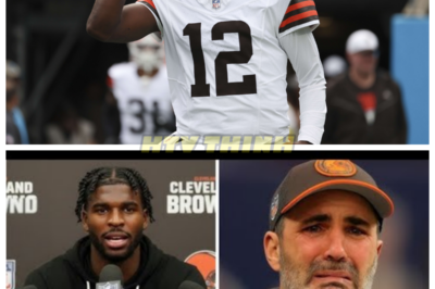 🙊 Shedeur Sanders Smiles After Stefanski’s Firing: The Dark Truth Behind NFL Sabotage 🔥🌀  In a stunning twist in the NFL drama, rookie quarterback Shedeur Sanders grins in the aftermath of head coach Kevin Stefanski’s shocking firing, claiming he “survived the sabotage” that plagued the Cleveland Browns’ tumultuous season. As the dust settles on a franchise reeling from internal strife and public scrutiny, Shedeur’s bold statement hints at deeper conspiracies and hidden agendas lurking within the organization. With the clock ticking on the Browns’ future, the question arises: what dark forces were at play, and who truly orchestrated the chaos that led to Stefanski’s downfall? As Shedeur navigates the treacherous waters of fame and betrayal, the stakes couldn’t be higher, and the truth may be more sinister than anyone could imagine. 👇