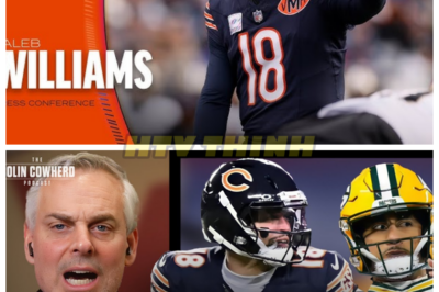 🙊 “Bears vs. Shadows: A Gripping Tale of Redemption and Reckoning in the NFL’s Darkest Hour” 🔍⚡  In a high-stakes playoff showdown, the Chicago Bears mount an unprecedented comeback against their arch-rivals, the Green Bay Packers, led by the enigmatic Caleb Williams, whose talent is matched only by his unpredictability. As the clock ticks down, tensions rise both on and off the field, revealing deep-seated rivalries and haunting secrets that threaten to unravel the very fabric of the game. With each passing moment, the stakes escalate, forcing players and coaches alike to confront their pasts and the personal sacrifices they’ve made for glory. As the final whistle blows, a shocking betrayal looms, leaving fans and players alike questioning who can truly be trusted in a game where victory comes at a devastating cost. Will the Bears rise from the ashes, or will the shadows of their history claim them once and for all? 👇