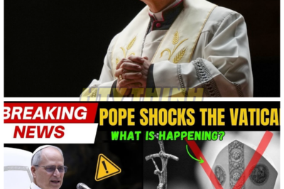 🙊 The Vatican’s Dark Secrets: Pope Leo XIV’s Urgent Call to a Shadowy Past 🔍🔪  In a shocking revelation that has sent ripples through the halls of power, Pope Leo XIV has urgently summoned Archbishop Georg Gänswein, the former secretary to Pope Benedict XVI, amid a brewing crisis that threatens the very fabric of the Catholic Church. As whispers of scandal and betrayal swirl like dark clouds, the Pope must confront the ghosts of the past while navigating a treacherous landscape of loyalty and ambition. With time running out and the stakes higher than ever, will Gänswein’s insights provide the answers needed to avert disaster, or will they unleash a storm that could tear the Church apart? As the clock ticks ominously, one question lingers: what secrets lie hidden in the shadows of the Vatican that could change everything? 👇