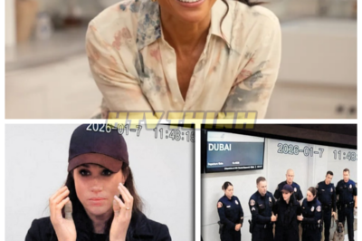 🙊 Meghan Markle’s LAX Scandal: Seven Suitcases, K-9 Alerts, and Secrets Unveiled 💼🐾  In a shocking turn of events, newly released airport security footage from LAX has thrust Meghan Markle into the eye of a media storm, revealing her at the center of a scandal involving seven suspicious suitcases that triggered K-9 alerts during a routine screening. As speculation swirls about the contents of the luggage, questions arise regarding the implications for her public image and personal life. With authorities reportedly investigating the incident, the ticking clock adds urgency to the unfolding drama—what secrets lie within those bags, and could this be the tipping point that alters Meghan’s narrative forever? As the public clamors for answers, one haunting question remains: what will be the fallout from this explosive revelation? 👇