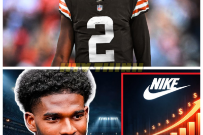🙊 Shedeur Sanders’ Logo Drop: A Game-Changer That Shocked Nike! ⚡🌀  In an unprecedented turn of events, Shedeur Sanders has unleashed his new personal logo, sending shockwaves through the sports business world and leaving Nike executives scrambling in disbelief as sales skyrocketed beyond all expectations. This groundbreaking launch, fueled by a perfect storm of authenticity and cultural resonance, has not only disrupted traditional athlete branding but has also positioned Sanders as a formidable force in the market, transcending the football field. As merchandise sells out in record time and demand spills into secondary markets, the implications of this moment are profound—what does it mean for the future of athlete branding when a player can command such influence without waiting for league approval? With the clock ticking and the stakes rising, will this branding revolution redefine the landscape of sports marketing forever? 👇