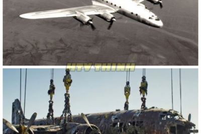 🙊 From Depths to Destiny: The Haunting Return of the Flying Tiger Line L-1049H Super Constellation 🛩️💔  In a gripping tale of resurrection, the legendary Flying Tiger Line L-1049H Super Constellation has been pulled from the abyss, where it languished for over sixty years, cloaked in rust and mystery. As the restoration team embarks on this monumental journey, they face the daunting task of transforming an underwater wreck into a flying masterpiece, all while grappling with the ghosts of its tragic past. Each layer of decay peeled back reveals not only the aircraft’s physical deterioration but also the emotional scars left by its disappearance. With the first flight looming on the horizon, the question hangs heavy in the air: will the revival of this storied aircraft bring closure or unleash the dark secrets buried beneath the waves? 👇