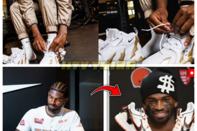 🙊 Shedeur Sanders’ Sneaker Launch: A Cultural Shift That Shocked the NFL 🌪️👟 In a groundbreaking move that has sent ripples through the sports marketing world, rookie sensation Shedeur Sanders launched his Nike-backed SS logo sneaker collection, selling out in mere minutes and exposing the fragility of the NFL’s traditional business model. This wasn’t just a product release; it was a cultural phenomenon that captivated Gen Z, women, and international buyers, forcing industry giants to scramble in response. As emergency meetings unfold and rival brands reassess their strategies, the clock is ticking for the NFL to adapt to this new reality. Can Sanders sustain this momentum on the field and redefine athlete branding, or will the pressure of expectation lead to a catastrophic fall from grace? 👇