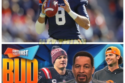 🙊 Stidham’s Reckoning: Can Maye Lead the Patriots to Glory? 🔥⏳  As the New England Patriots stand on the precipice of a critical playoff run, quarterback Jarrett Stidham faces immense pressure to transform into the player the franchise desperately needs him to be. With whispers of a potential Super Bowl return swirling around rookie sensation Drake Maye, the stakes have never been higher for the beleaguered team. Time is running out, and the weight of history bears down on Stidham as he must navigate the treacherous waters of expectation and doubt. Can he rise to the occasion and lead the Patriots back to glory, or will he falter under the crushing burden of the past? The clock is ticking, and the fate of the franchise hangs in the balance—will they emerge victorious or spiral into chaos? 👇