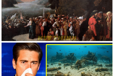 🙊 The Secrets of the Deep: Pharaoh’s Army Awakens from the Abyss 🌊👁️  When a group of daring salvage divers embarks on an expedition into the enigmatic depths of the Red Sea, they uncover a shocking reality that challenges everything we thought we knew about the Exodus. Instead of mythical riches, they find the skeletal remains of an ancient army, chariot wheels encrusted with time, and evidence of a catastrophic event that suggests a violent history beneath the waves. As the divers piece together this chilling puzzle, they realize that their discovery may not just rewrite history but also awaken something sinister that has lain dormant for centuries. With time running out and the weight of their findings pressing down on them, they must confront the terrifying question: what dark forces have they unearthed, and what consequences will follow? 👇