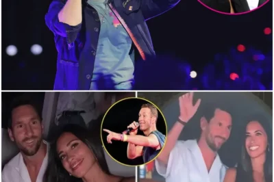 “Messi’s Heart on the Line: Did Chris Martin’s Emotional Song at Coldplay Concert Expose Hidden Affairs?” In an explosive revelation that has left fans reeling, Chris Martin’s special song dedicated to Lionel Messi and Antonela Roccuzzo at Coldplay’s Miami concert may have unintentionally unveiled shocking truths about their relationship! As Messi basked in the spotlight, was he unknowingly stepping into a web of deception? Reports suggest that hidden affairs and clandestine meetings could be lurking in the shadows, threatening to unravel the couple’s picture-perfect image! Could this be the beginning of the end for one of football’s most beloved pairs? 👇