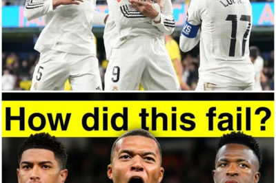 Real Madrid’s Dream Team Disaster: The Shocking Truth Behind Why the Super Squad Couldn’t Live Up to the Hype Real Madrid’s super team had everything—world-class talent, a loaded roster, and the legacy of a club that had conquered it all. But despite all of that, the team failed to live up to expectations. From internal conflicts to disastrous strategy decisions, Real Madrid couldn’t seem to get their act together, leading to one of the most disappointing seasons in club history. But what truly happened behind the scenes? Was it bad luck, bad decisions, or a deeper issue that no one was willing to admit? The shocking truth behind Real Madrid’s super team failure is a tale of mismanagement, missed opportunities, and broken promises. 👇