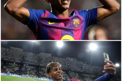 Lamine Yamal’s Secret World: The Shocking Truth Behind the Rising Star They Don’t Want You to Know Lamine Yamal is taking the football world by storm, but there’s a side to his story that no one has dared to reveal—until now. While the media hypes up his talents on the pitch, the untold truths of Yamal’s life off the field could shatter everything you thought you knew about him. Is the young prodigy hiding a dark secret behind that charming smile? As the football world watches with bated breath, Yamal is playing a dangerous game, and the truth behind his rise to fame is far more twisted than anyone could have imagined. What’s lurking in Yamal’s secret world, and why is it being kept hidden?  👇