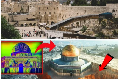 New Temple Mount Discovery Shocked Archaeologists: The Hidden Chamber No One Expected Archaeologists descending into the heart of Jerusalem’s Temple Mount expected to find routine relics, pottery shards, or perhaps another forgotten staircase — but nothing prepared them for what they actually uncovered: a secret subterranean chamber carved into the bedrock, sealed for millennia, containing artifacts and symbols that appear to predate every known civilization that ever touched this sacred site, challenging the very foundation of ancient history and religious tradition alike; this is the same ground revered by Jews, Christians, and Muslims for thousands of years, but hidden beneath its surface lay a space that no historical text or ancient records ever mentioned, and when the stone slabs covering the entrance were pried open, the team found an eerie silence, as if time itself had stopped inside that dark cavity, with walls covered in inscriptions that don’t match any known ancient script, and objects so bizarre — sculpted figures, metallic implements, and strange engraved tablets — that even seasoned experts could barely describe them without hesitation; as specialists peered deeper into the sealed chamber, they realized that some markings resemble a proto‑alphabet that predates Hebrew, Greek, and even proto‑Canaanite scripts, raising a terrifying possibility: that a lost culture once flourished here, influencing or even predating the civilizations whose histories have shaped the world’s major religions; more startling still were large stone reliefs padded with strange reliefs that appear to depict celestial bodies and unknown astronomical knowledge, suggesting that whoever built this chamber had an understanding of the heavens that rivals — and in some aspects surpasses — what ancient Mesopotamians and Egyptians are credited with, leaving experts scrambling for explanations and igniting fierce debates across academic and religious communities; conservative historians warn against premature conclusions, but even they admit that something unprecedented has been found, with one senior archaeologist admitting, “We came here expecting to confirm what we already knew — now we are rewriting the history books.” Whether this chamber belongs to a mythic lost tribe, an unknown priesthood, or something far more enigmatic, its discovery has thrust the Temple Mount — already among the most powerful and contested sites on Earth — into a new realm of mystery that could reshape our understanding of ancient human history forever 👇 2. Buried Secrets Beneath Temple Mount: Archaeologists Stunned by Unthinkable Discovery In the shadows beneath one of the holiest places on Earth, Jerusalem’s Temple Mount, archaeologists have uncovered something so unexpected and profound that it’s sparked panic, excitement, and heated controversy across the world of science and religion; what was meant to be a standard excavation turned into a historic turning point when researchers stumbled upon an enormous underground hall, its walls engraved with symbols and figures that seem to predate every known civilization associated with the site, and when the first fragments of pottery, metalwork, and stone carvings were unearthed, experts realized they were looking at a cultural puzzle so old and so distinct that it simply should not exist — not here, not in this place, not in this timeline; the carvings include representations of astronomical cycles and constellations that do not correspond to any known ancient calendar systems, and alongside these celestial signs were enigmatic humanoid reliefs that do not resemble the artistic styles of Egyptians, Babylonians, Canaanites, or early Israelites, suggesting that an unknown people once lived and ritualized this land long before the era traditionally recognized by mainstream archaeologists, and the implications are nothing short of breathtaking; as word of the find spread, debates erupted: could this be evidence of a lost chapter of human history, a forgotten civilization that influenced later cultures, or even proof that the Temple Mount was once a major cosmological center rather than solely a religious one? The artifacts — including strange spherical stones, engraved metallic plates, and fragments of coded text — have defied classification, baffling linguists and prompting wild theories from mainstream and fringe scholars alike; conservative voices urge restraint and careful analysis, but even they can’t deny the enormity of the revelation and the questions it raises about human origins, pre‑historic migration, and the interconnectedness of ancient cultures; as experts scramble to decode the relics and inscriptions, one thing is already clear: this discovery doesn’t just add a footnote to history — it tears up entire chapters and forces the world to reconsider what it thought it knew about one of the most ancient and contested pieces of Earth’s historical puzzle 👇