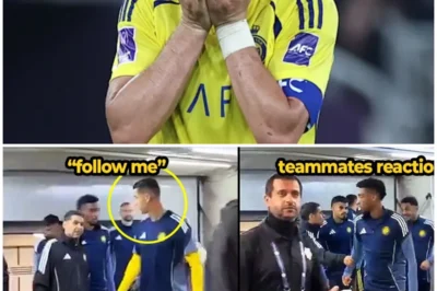 “Ronaldo Humiliated: Al Nassr Stars Refuse to Walk with Their Captain! The Shocking Truth Exposed!”  In a scandal that has sent shockwaves through the football community, Al Nassr’s rising stars have committed an act of humiliation against none other than their captain, Ronaldo! As the world watched in disbelief, the once-mighty players turned their backs on the legend, igniting a firestorm of speculation and intrigue. What could have driven these young athletes to such an unprecedented act of rebellion? Join us as we uncover the hidden tensions, fierce rivalries, and shocking revelations that led to this jaw-dropping moment of betrayal! 👇