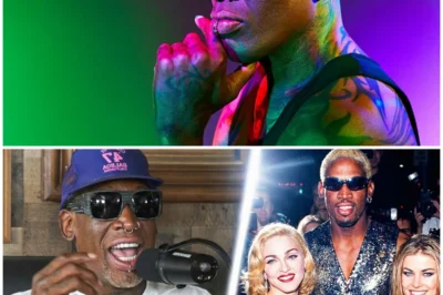 “Love, Lies, and Rebounds: Dennis Rodman’s Double Life Exposed – The Untold Story!” When it comes to Dennis Rodman, the man is a living legend, but his life reads more like a scandalous novel than a sports biography. From whirlwind romances with pop icons to secret affairs that could make your head spin, Rodman has played the ultimate game of love and deception. As we peel back the layers of this basketball superstar’s chaotic life, prepare for jaw-dropping revelations that will leave you questioning everything you thought you knew about fame, fortune, and the price of love! 👇
