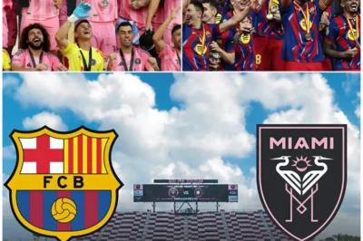 BREAKING NEWS: Inter Miami and Barcelona have officially confirmed that they will host a CHARITY FRIENDLY MATCH between the two clubs to honor legendary figures such as Lionel Messi, Luis Suárez, and Jordi Alba. A historic intercontinental El Clásico-style showdown will take place at Barcelona’s new Camp Nou stadium, with excitement and anticipation reaching an all-time high. The date and time of the match have already been agreed upon and will be announced right below… 👇👇