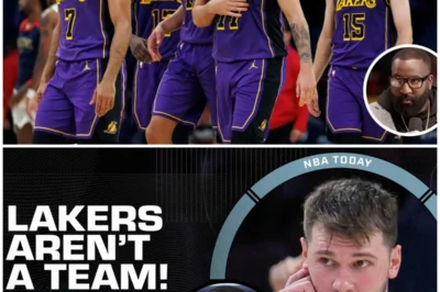 “Kendrick Perkins DESTROYS the Lakers: ‘They’re Just a Bunch of Selfish Players!’ – Could This Be the End of the Super Team?”  Kendrick Perkins didn’t hold back in his scathing critique of the Los Angeles Lakers, calling them nothing more than a collection of self-serving players with no real sense of teamwork. The once-dominant superteam now stands on the edge of collapse, and Perkins is calling them out for their failure to gel. From LeBron James to Anthony Davis, the Lakers have been underperforming, and Perkins is pointing the finger squarely at their fractured chemistry. What does this mean for the future of the Lakers? Can they pull it together, or has the age of the superteam finally ended? 👇