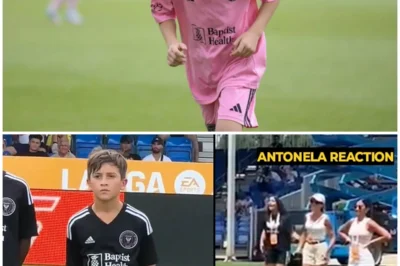 “FROM LEGACY TO BURDEN 💥: Thiago Messi’s DEBUT Sparks PANIC as the Football World Realizes the Surname Still CONTROLS DESTINY!” One child, one surname, one step onto the pitch—and suddenly adults are projecting dreams, fears, and impossible expectations, proving that in football, bloodlines can be both a blessing and a curse no one escapes. 👇