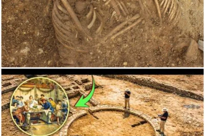 “BREAKING: Britain’s Biggest Roman Ruins EVER Found — The Hidden Empire Site That Changes Everything!” In a breathtaking turn of events that is captivating the world of history and archaeology, a team of specialists digging in what was once thought to be unremarkable countryside has uncovered Britain’s biggest and most significant Roman ruins ever discovered, a sprawling site that dwarfs all others and contains clues so shocking they may fundamentally alter our understanding of Roman impact in the British Isles, and the moment the first stone was lifted back in early autumn, everyone on the team felt a chill because the structure beneath was unlike anything in the textbooks — massive column bases, intricately carved capitals, and a grid of roads far more advanced than expected, all pointing to an ancient urban center that could have been the true capital of Roman Britain, complete with colossal baths, administrative complexes, and a strikingly preserved library wing, and as they carefully exposed a mosaic floor that depicts unknown historical events, experts began to speculate that this site might contain records of events and figures never before documented, including possible Roman alliances with local tribes that defy old assumptions of conquest and submission, but rather suggest complex diplomatic negotiations and cultural integration, and the most astonishing discovery came when an underground vault was opened, revealing tablets written in Latin and another script that resembles early British languages, hinting at a dual governance system that historians barely dared imagine, and among the relics were ceremonial objects adorned with symbols linking this site to trade routes reaching as far as the Mediterranean and North Africa, suggesting that this ancient hub was not a provincial backwater, but a vibrant cosmopolitan center that pulsed with international exchange, wealth, and power, and when word of the find broke, global scholars, governments, and media descended on the region as if a lost capital of a forgotten empire had been uncovered, and now debates rage about what the inscriptions mean, how this site was erased from memory, and why such an epic center vanished almost without a trace, leading many to ask whether other unknown chapters of ancient history lie waiting beneath fields and forests across Europe, and as the dig progresses, each new artifact — from ceremonial swords to ornate jewelry that defies known Roman styles — adds fuel to the notion that historians have been reading the story of Roman Britain entirely backward, with this site revealing it was far richer, more powerful, and more interconnected than anyone ever imagined 👇
