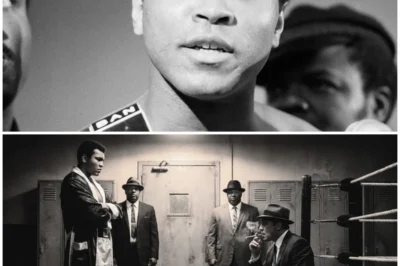 “Mob Boss Tried to Force Ali to Throw the Fight—What Ali Said Next Will STUN You!” In a story that could only come from the world of boxing, a mob boss once tried to dictate how Muhammad Ali should fight—and what Ali did in response was so powerful that the man who tried to manipulate him immediately apologized. Ali, never one to bow to pressure, turned the tables in such a dramatic way that the mob boss was left speechless and utterly defeated. What did the legend say to make even the toughest men back down, and how did he handle this dangerous situation with the cool confidence that defined his entire career? 👇
