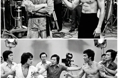 “BRUCE LEE HUMILIATES JACKIE CHAN: The ‘I’m Better’ Moment That Left Chan APOLOGIZING in FRONT of the Entire Crew!” In one of the most jaw-dropping moments on a film set, Jackie Chan thought he could outshine Bruce Lee, but his “I’m better” remark was met with a response so powerful it left him begging for forgiveness. What happened during that fateful encounter, and why did the whole crew go silent as Chan quickly backpedaled? This wasn’t just a clash of egos – it was a lesson in humility, one that Chan learned the hard way. 👇