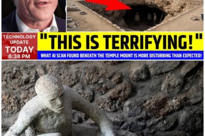 🦊 AI SCAN BENEATH THE TEMPLE MOUNT TRIGGERS GLOBAL ALARM — WHAT WAS JUST DETECTED WAS NEVER MEANT FOR HUMAN EYES ☢️