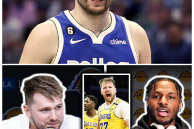 🐘 “Caught on Camera: Luka Dončić SNAPS at Bronny James During Broadcast!” ⚡ “Sometimes, the pressure of the spotlight can lead to explosive moments!” During a recent live broadcast, Luka Dončić didn’t hold back when responding to Bronny James, leaving fans in disbelief. What were the circumstances surrounding this heated interaction, and how might it affect their relationship moving forward? Dive into the details of this shocking event! 👇
