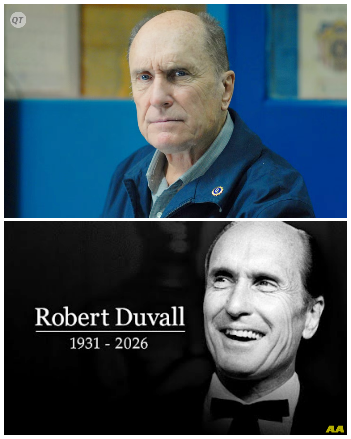 🐘 "Robert Duvall: A Cinematic Journey Through the Life of a Hollywood Legend!" 🎥 "His films are timeless, and his performances are legendary!" In this heartfelt tribute, we celebrate Robert Duvall's remarkable career and the indelible impact he has had on the film industry. With a career spanning over six decades, Duvall has delivered some of the most iconic performances in cinema history. Get ready to relive the magic as we explore the roles that made him a household name and the stories that shaped his extraordinary life! 👇 - News
