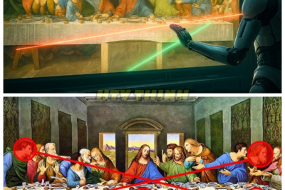 🎨🔥 AI “DECODES” THE LAST SUPPER? Viral Claim Says Hidden Words Found in Da Vinci’s Masterpiece — Historians Push Back on the Panic — Social media erupted after an AI image analysis project suggested faint patterns and symbolic alignments in Leonardo da Vinci’s The Last Supper could form concealed textual shapes, triggering breathless headlines about secret messages, but art scholars quickly cautioned that Renaissance symbolism and restoration artifacts often get misread by pattern-seeking algorithms, proving once again that the line between discovery and digital overreach can be razor thin 👇