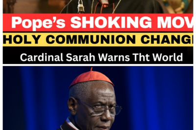 Holy Communion Is Changing — Cardinal Sarah Reveals Why the Pope’s Decision Alarms Catholics