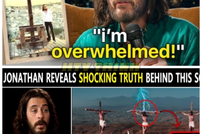 “JIM KNEW IT” — JONATHAN ROUMIE OPENS UP ABOUT CAVIEZEL’S SHOCKING DECISION TO FILM THROUGH THE LIGHTNING ⚡🎥 In a rare and candid interview, Jonathan Roumie revealed how Jim Caviezel, known for his unshakeable commitment to authenticity in his roles, made the bold choice to continue filming despite a literal storm threatening to halt production. Roumie, who witnessed the intense moment, admitted that Caviezel’s instinct to push forward during a lightning storm wasn’t just about finishing a scene — it was a testament to his deep connection to the material and his unwavering belief that the scene demanded it. Roumie’s insight has fans and industry insiders buzzing, with some wondering if the infamous storm might have symbolized more than just weather, but a moment of divine confirmation on set 👇