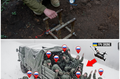 “Drones of Death: How Ukrainian Technology Decimated a Russian Convoy in the Kill Zone!” In a shocking turn of events, Ukrainian drones have turned the tide of battle by targeting a truck full of Russian soldiers, resulting in a catastrophic strike that has left military analysts reeling. As the drone operators watched from the safety of their command posts, the unsuspecting troops became mere pawns in a deadly game of aerial warfare. The precision of these low-flying FPV drones has exposed the vulnerabilities of traditional military tactics, forcing commanders to rethink their strategies in a conflict where technology reigns supreme. What will this mean for the future of warfare? Are we witnessing the dawn of a new era where drones dictate the battlefield? 👇