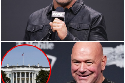“DANA WHITE FIRES BACK AT EXPLOSIVE UFC LEAK CLAIMS: DID A ROGUE FIGHTER JUST TRY TO DESTROY THE UFC’S BIGGEST EVENT EVER?” The UFC’s biggest upcoming card—one that had the potential to make history—was suddenly shrouded in controversy when rumors swirled about a leaked fight headlining the UFC White House card. But when Dana White heard about it, he was furious, calling the claim “total BS.” What really happened behind the scenes? Was someone trying to sabotage the UFC’s carefully crafted event, or did this leak come from within, a move to stir up drama and distrust before the event even started? Dana White’s response was sharp, but the damage was done. Who’s trying to take down the UFC’s White House card, and why? This isn’t just a leak—it’s a fight for control, and the real battle may not even be inside the octagon. 👇