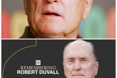 🐘 “Robert Duvall, Beloved Actor, Dead at 95: A Tribute to His Legacy!” 🌹 “With heavy hearts, we say goodbye to a cinematic legend!” Robert Duvall has passed away at the age of 95, leaving behind a rich legacy of unforgettable performances. From his early days in Hollywood to his status as an icon, Duvall’s impact on film and storytelling is profound. Join us as we celebrate his life and the timeless characters he portrayed! 👇