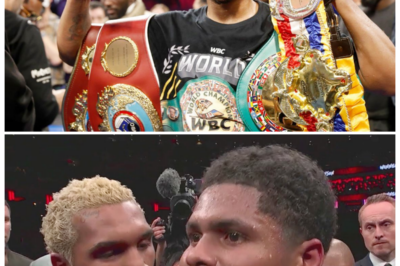 🐘 “From Victory to Confrontation: Shakur Stevenson Challenges Connor Benn After Stunning Win!” 🥊 Following his impressive victory over Teofimo Lopez, Shakur Stevenson wasted no time in calling out Connor Benn, turning the post-fight atmosphere into a powder keg of tension; “Is this the birth of a legendary rivalry?” With emotions running high and the stakes at an all-time peak, fans are left wondering if this verbal sparring will lead to a monumental showdown in the ring. As both fighters prepare for what lies ahead, the boxing community can’t help but anticipate the explosive clash that could reshape their futures! 👇