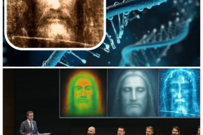 SCIENTISTS CLAIM THEY FOUND A DNA CODE EMBEDDED IN THE TURIN SHROUD—AND WHAT THE LAB RESULTS “REVEALED” LEFT EVEN HARDENED RESEARCHERS TREMBLING IN SILENCE 🧬 What began as a routine fiber test spiraled into late-night emergency meetings and locked doors, as microscopes lit up with patterns nobody could explain, and whispers spread that the ancient cloth might be hiding more than history—something that blurs the line between faith, science, and a mystery too explosive to say out loud 👇