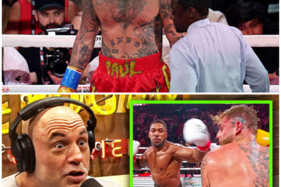 “HE BROKE HIS FACE!” JOE ROGAN’S SHOCKING LIVE REACTION TO THE JAKE PAUL VS ANTHONY JOSHUA FIGHT — THE UNBELIEVABLE MOMENT THAT LEFT THE WORLD STUNNED AND ROGAN SPEECHLESS, AND WHY THIS FIGHT MAY HAVE JUST CHANGED THE FIGHTING WORLD FOREVER  Forget what you thought you knew about celebrity fights—this wasn’t a scripted spectacle, this was pure chaos. Jake Paul vs Anthony Joshua was supposed to be a passing joke in the world of boxing, but what happened inside that ring shattered the very fabric of the sport, leaving even Joe Rogan lost for words. Just wait till you hear why. 👇