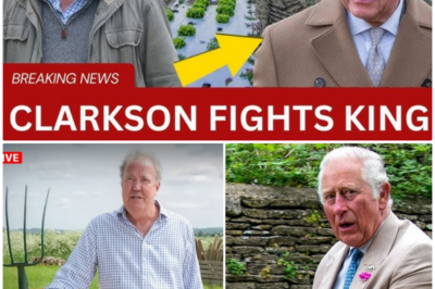 “JEREMY CLARKSON TAKES ON KING CHARLES: THE SHOCKING WAR OVER BRITISH FARMING THAT COULD DESTROY A ROYAL LEGACY!” Hold onto your hats, because Jeremy Clarkson has just launched an all-out verbal assault on none other than King Charles himself! The TV presenter, known for his bold opinions and fiery rants, is now taking aim at the monarchy’s stance on British farming, and the fallout is nothing short of explosive. What started as a disagreement over farming practices has turned into a full-scale battle of wills between one of Britain’s most controversial celebrities and the heir to the throne. But what’s really behind this shocking war? Is Clarkson simply defending the future of farming, or is there something much darker lurking beneath the surface? Prepare yourself for a royal scandal you won’t see coming! 👇