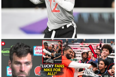 🐘 “Shedeur Sanders STUNS NFL with Signature Shoes Reveal at Pro Bowl Practice Day 2!” 🔥 In an unforgettable moment, Shedeur Sanders has shocked the NFL community by dropping his signature shoes during Pro Bowl practice! “This is a defining moment for his brand!” The young quarterback’s innovative design has captivated fans, showcasing his unique style and personality. As anticipation for the official release grows, what does this mean for Sanders’ career trajectory? The NFL world is buzzing with excitement, eager to see how this launch will shape his future! 👇