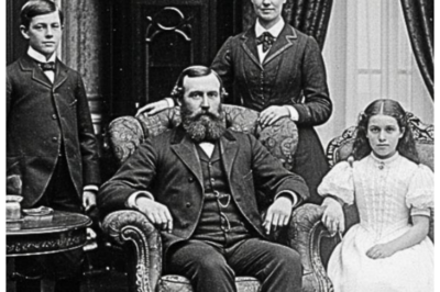 During the restoration, experts found a hidden object in the girl’s hand that reveals a dark truth. Emma Wilson’s restoration studio occupied the third floor of a converted textile warehouse in downtown Atlanta, where natural light poured through tall industrial windows perfect for examining delicate historical materials. On a humid Tuesday morning in September, a package arrived from an estate sale company in Richmond, Virginia. A routine delivery that would prove anything but ordinary. The padded envelope contained a single photograph mounted on thick cardboard backing wrapped carefully in acid-free tissue paper. Emma extracted it with practiced care. Her cotton gloves preventing oils from her fingers from damaging the delicate surface. The image showed a Victorian era family portrait, the kind she had restored hundreds of times. Formal poses, elaborate clothing, careful composition designed to project prosperity and respectability. The photograph was dated 1887 based on the photographers’s mark embossed on the backing. Harrison and Webb, Fine Photography, Richmond, VA. The studio had operated from 1880 to 1895. According to Emma’s reference files, the image quality was exceptional for the period. Sharp focus, good contrast, minimal fading despite being nearly 140 years old. Emma set up her documentation station, positioning the photograph under her highresolution scanner. This was always her first step, creating a digital archive before beginning any restoration work. The scanner captured the image at 2400 dots per inch, preserving every microscopic detail that might be invisible to the naked eye. As the scan processed on her computer monitor, Emma studied the physical photograph more closely with her magnifying loop. The family arrangement was typical. A middle-aged white man seated in an upholstered chair, his wife standing beside him with one hand resting on his shoulder, two children positioned nearby, a boy of about 12, and a girl perhaps 9 years old. The parlor setting spoke of comfortable wealth. Ornate wallpaper, heavy draperies, carved furniture, a marble fireplace visible in the background. Then Emma noticed the figure she had almost overlooked. To the left of the main family grouping, slightly separated from the others, stood a young black girl. She appeared to be about 10 years old, wearing a simple dress that contrasted sharply with the elaborate clothing of the white family. Her posture was rigid, her expression serious, her eyes not quite meeting the camera’s lens. This positioning was not uncommon in photographs from the post civil war south. Black domestic servants sometimes appeared in family portraits, usually in the background or margins, present but symbolically separated from the white family unit they served. But something about this particular image caught Emma’s attention. She adjusted her magnifying loop and looked more carefully at the girl’s hands, which hung at her sides. The left hand appeared slightly awkward, the fingers not quite relaxed, but tensed in an unusual position. Emma moved to her computer and opened the high resolution scan. She zoomed in on the girl’s left hand, increasing the magnification until the pixels became visible, then applying enhancement filters to sharpen the details. Her breath caught on the girl’s ring finger was something that definitely should not be there. A small ring, clearly visible once you knew to look for it. Emma enhanced the image further, adjusting contrast and brightness, bringing the ring into sharper focus. It was made of dark metal, iron or steel, she guessed, and appeared to be handmade with irregular edges and rough craftsmanship. But what made Emma lean closer to her screen were the markings visible on the ring’s surface. She could make out letters, possibly initials, and what looked like a simple design carved into the metal. A child wearing jewelry and a formal photograph. A black domestic servant wearing a ring during a portrait of the white family she served. This was extraordinary. Emma reached for her phone to call Marcus, but stopped. She needed to see more first to understand what she was looking at before involving anyone else. She spent the next hour applying various digital enhancement techniques to the ring, trying to make out the details more clearly. With each adjustment, the markings became slightly more visible, definitely initials, two letters separated by a symbol, and what appeared to be a design of two hands clasped together. Emma sat back in her chair, staring at the image on her screen. This was more than just an interesting historical detail. This was a story waiting to be uncovered. Emma spent the remainder of the day working exclusively on enhancing the ring’s image. She used every tool in her digital arsenal. contrast adjustment, edge detection, frequency separation, and texture enhancement. Each technique revealed slightly more detail, building a clearer picture of what the girl had been wearing during that formal photograph session in 1887. By late afternoon, Emma had created a composite image that showed the ring with remarkable clarity. It was definitely made of iron, roughly circular with a band about 3 mm wide. The metal showed signs of hand forging, slight irregularities in thickness, tool marks visible on the surface, a patina that suggested years of wear even at the time the photograph was taken. But the engravings were what fascinated Emma most. Using her most aggressive enhancement algorithms, she could now clearly see the design worked into the ring surface. Two hands clasped in a handshake or embrace, a universal symbol of unity, promise, or marriage. Above the hands, separated by a small plus sign or cross, were two letters, S and M. Emma documented everything meticulously, creating separate files for each enhancement technique and keeping detailed notes about what filters and adjustments she had applied. This wasn’t just about satisfying her curiosity. If this ring told an important story, her methodology would need to withstand academic scrutiny. She photographed the original print again using raking light from different angles, hoping to catch any three-dimensional texture that might have been impressed into the photographic paper itself. The technique sometimes revealed details invisible under normal lighting, but in this case, the ring remained too small in the overall composition for this approach to yield additional information. Marcus returned her call around 5:00. Emma had left him a voicemail earlier asking if he had time to look at something unusual. He was intrigued by her deliberately vague message and agreed to stop by her studio on his way home from the university. When he arrived 30 minutes later, Emma had the enhanced images displayed across her dual monitors. She showed him the full photograph first, letting him take in the formal Victorian composition, the wealthy family, the domestic setting. Then she pointed out the young black girl standing slightly apart from the main grouping. “Domemestic servant,” Marcus said immediately, recognizing the positioning and clothing common in post-war southern family portraits. “The family wanted to show they still had black people serving them even after emancipation. It was a status symbol.” “Look at her left hand,” Emma said, zooming in on the enhanced image. Marcus leaned closer, his eyes widening as he focused on the ring. She’s wearing jewelry. That’s That’s really unusual. Domestic servants, especially children, wouldn’t normally wear any kind of adornment during a formal family portrait. It would have been seen as inappropriate, presumptuous, even. Emma showed him the superenhanced image of the ring itself, the initials and clasped hands clearly visible. What do you think this means? Marcus studied the image for several minutes, his expression growing more thoughtful. The clasped hands, that’s a common motif on wedding rings and friendship tokens from the 19th century. It symbolized loyalty, union, promise. And these initials, SNM, they probably represent two people’s names. Could it be a wedding ring? Emma asked. Possibly. But look at how it’s made. This is rough iron work, not a jeweler’s creation. Someone with blacksmithing skills made this, probably without access to proper tools or materials. It’s a ring that tells a story about people who couldn’t afford gold or silver, who had to make their symbols of commitment from whatever materials they could access. Emma pulled up census records she had begun researching that afternoon. The photograph was taken in Richmond in 1887. I’m trying to identify the family. And once I do that, maybe I can find out who this girl was and why she was wearing this ring. Marcus nodded slowly, still staring at the enhanced image. Emma, if this ring means what I think it might mean, if it represents a marriage or promise between enslaved people or their descendants, and if this girl wore it deliberately during this formal portrait, this could be documentation of something profound, an act of memory, of resistance, of claiming identity in a space designed to render her invisible. The next morning, Emma began the systematic work of identifying the family in the photograph. She started with the photographers’s mark. Harrison and Webb had been a prominent Richmond photography studio in the 1880s, serving the city’s wealthy families. The Richmond Historical Society had digitized many of their business records, including appointment books and client lists. Emma found the studio’s 1887 ledger online. It listed dozens of portrait sessions organized by date and client name. Without knowing when the photograph was taken beyond the year, she had to examine contextual clues. the clothing styles, the flowering plants visible through a window in the background, and the quality of natural light suggested late spring or early summer. She focused on entries from April through July 1887. One name appeared with a notation that caught her attention, Waverly Family, Meeting Street Residence, full family composition with household. The phrase with household was unusual. Most entries simply listed family members. Emma cross referenced the name Waverly with Richmond property records and census data. She found them quickly. Charles Waverly, age 46, occupation listed as merchant and investor. His wife Margaret, age 42. Two children, Thomas, age 12, and Caroline, age nine. The ages matched perfectly with the children in the photograph. Emma pulled up the 1880 census, which listed the family living at an address on East Grey Street. By 1887, city directory records showed they had moved to a larger home on Monument Avenue, one of Richmond’s most prestigious addresses. Property tax records revealed the extent of Charles Waverly’s wealth. He owned three commercial buildings in downtown Richmond, shares in a tobacco processing company, and a 40acre property outside the city that had been a small plantation before the Civil War. He was worth in 1887, approximately $85,000, equivalent to several million today. The 1880 census also listed two domestic servants living in the Waverly household, Martha, a 34, and a child listed only as Mary, age three. Both were identified as black in the racial classification column that census takers diligently maintained. Emma’s heart beat faster. A child named Mary, aged three in 1880, would be 10 years old in 1887, exactly the apparent age of the girl in the photograph wearing the ring. She searched for more records related to Martha and Mary. The 1870 census showed Martha as a teenager living on the property that Charles Waverly’s father had owned before the war. She was listed as servant, which in 1870, only 5 years after emancipation, likely meant she had been born into slavery on that property. By 1880, Martha had a daughter, Mary, with no father listed on any documentation Emma could find. This was common in records of black women’s children during this period. Fathers were often not recorded, either because the mother was unmarried, because the father was unknown, or because acknowledging paternity would create uncomfortable questions. Emma found employment records from the Waverly household accounts preserved in a collection at the Virginia Historical Society. Martha was paid $6 per month for domestic service and laundry with room and board for self and child noted as part of her compensation. $6 a month was far below what white domestic servants earned, typically $12 to $15. The notation about room and board meant Martha and Mary lived in the Waverly household, probably in servants quarters in the attic or a separate building behind the main house. Marcus arrived at Emma’s studio that evening to review what she had found. As she walked him through the documentation, the Waverly family, Martha’s history, Mary’s presence in the household, he nodded grimly. This is a familiar pattern, he said. A woman born into slavery continues working for the family that once owned her, now as a paid servant, but for wages that barely constitute survival. Her daughter grows up in that household, likely working as well from a very young age with no real alternative. Emma showed him the enhanced image of the ring again. So, who made this ring, and why was Mary wearing it in this photograph? Those,” Marcus said quietly, are the questions we need to answer. Emma and Marcus spent the next week diving deeper into Martha’s history, trying to understand the context that might explain the ring. The records were fragmentaryary, as they always were for black women in the post civil war south, but pieces of Martha’s story gradually emerged. The Waverly family had owned a small tobacco plantation outside Richmond before the war. According to 1860 census records, which listed enslaved people only by age, sex, and color, not by name, the plantation held 23 enslaved individuals. One was listed as female, age 14, mulatto, but that was almost certainly Martha, who would have been 14 in 1860. The designation mulatto, a term Emma hated, but which appeared throughout historical records, indicated that Martha had one white parent and one black parent. In the brutal reality of slavery, this usually meant her mother had been raped by or forced into a relationship with a white enslaver. Marcus found Martha’s name in Freriedman’s Bureau records from 1865. When the Civil War ended and slavery was abolished, the bureau had been established to help formerly enslaved people transition to freedom. Records showed that Martha, then 19 years old, had initially stayed on the Waverly property, signing a labor contract that paid her $3 per month plus room and board. These contracts were often coercive, Marcus explained, showing Emma examples from other Virginia properties. Formerly enslaved people had nowhere to go, no resources, no education. The people who had owned them would offer employment, but the terms were barely better than slavery, and breaking these contracts could result in arrest for vagrancy. By 1868, according to city records, Martha had moved to Richmond with the Waverly family when they relocated from the declining plantation to the city. She appeared in Richmond’s 1870 census as a domestic servant in the Waverly household, now with a three-year-old daughter, Mary. Emma found something else in the records, something that made her hands shake as she photographed the document. In 1869, the Freriedman’s Bureau had recorded a complaint filed by Martha. The details were sparse, but the summary stated, “Complaint regarding interference with freedom of movement. Matter resolved through mediation.” “What does that mean?” Emma asked Marcus. “It’s deliberately vague,” he said, reading over her shoulder. “But it suggests Martha tried to leave the Waverly household or tried to do something the family didn’t approve of, and they somehow prevented her. The bureau mediated, which usually meant they convinced the black person to accept whatever arrangement the white family proposed. The bureau didn’t have enforcement power and local authorities sided with white employers almost universally. They found another document from 1872, a contract binding Martha to work for the Waverly family for 5 years in exchange for housing, food, and monthly wages. The contract included a clause stating that breaking it would result in Martha owing the family money for her housing and food costs, a debt she could never hope to pay. She was trapped, Emma said quietly. Legally free but economically and practically bound to this family, Marcus nodded. Uh, and Mary grew up in that household, watching her mother work for the people who had once owned her. Think about what that does to a child’s understanding of the world. Emma looked again at the photograph at young Mary standing slightly apart from the Waverly family, wearing a simple dress while the Waverly children wore elaborate clothing. And on her finger, visible only when you looked closely. A ring engraved with initials and clasped hands. A ring that represented something the Waverly family probably knew nothing about. A private symbol of a story they had never been told. Finding information about the ring’s maker proved more challenging than documenting Martha’s history. Emma and Marcus needed to identify who S and M were and who had the blacksmithing skills to create the ring. They started with the assumption that one of the initials represented Martha, the M in the engraving. Marcus searched through Freriedman’s bureau records for men with first names beginning with S, who had been on the Waverly plantation or nearby properties in the early 1860s. The bureau had tried to document family connections to help reunite people separated by slavery, though their records were incomplete. He found several possibilities, but one name appeared in multiple documents. Samuel listed in 1866 Freriedman’s Bureau records as age 28 blacksmith, formerly of Waverly Property. The record noted that Samuel was seeking information about his wife Martha and daughter, though no daughter’s name was provided. Emma felt a jolt of recognition. Samuel and Martha, S and M, the initials on the ring. They found more references to Samuel in Richmond City records. In 1867, he had registered with the Freriedman’s Bureau office as a skilled tradesman seeking work. His occupation was listed as blacksmith and metal worker. The record noted he had learned the trade while enslaved, having been hired out to a Richmond Iron Works by his enslaver. This was significant. Enslaved people with specialized skills were sometimes hired out to businesses with their earnings going to their enslavers. Samuel would have had access to metalworking tools and materials and the knowledge to craft items from iron and steel. But then Samuel’s trail went cold. He appeared in Richmond records through 1868, listed in a city directory as working at Richardson’s Iron Works. After that, nothing. No census entry, no employment records, no death certificate they could find. Marcus discovered something troubling in newspaper archives. The Richmond Dispatch from October 1868 contained a brief article about a violent incident at Richardson’s Iron Works. A black worker had been severely injured in an altercation with overseer. No names were provided and no follow-up article appeared. Labor conditions were brutal in the immediate post-war years, Marcus explained. Black workers were paid poorly, treated harshly, and had no legal recourse when injured or abused. This altercation might have been an assault. The lack of follow-up suggests the worker either died or was too injured to continue working. Emma searched death records from October and November 1868, but found no entry for anyone named Samuel matching their time frame. If he died, it wasn’t officially recorded, or he was recorded only as colored male with no name. They found one more document that seemed relevant, a notation in the Freriedman’s Bureau records from January 1869, stating that Martha had inquired about her husband, Samuel, and been informed that no current information available regarding individual status or location. Emma stared at the timeline they had constructed. Samuel had been on the Waverly property during slavery. He had learned blacksmithing and was hired out to iron works. After emancipation, he and Martha were both free, but they ended up separated. Martha staying with the Waverly family in their employment. Samuel working at the Iron Works in Richmond. The ring, Emma said suddenly. When was it made? Marcus understood immediately. If Samuel made it before they were separated, it would have been during slavery or in the brief period right after emancipation when they might have been together. Emma enhanced the photograph again, studying the ring’s wear patterns. The metal showed significant aging and use. This wasn’t something recently made. When the 1887 photograph was taken, the ring had been worn for years, passed down, treasured. Samuel made this ring from Martha, Emma said, probably as a promise or marriage symbol. Enslaved people couldn’t legally marry, but they created their own ceremonies and tokens. This ring represented their commitment to each other. And then he disappeared. Marcus finished, died, or was injured and sent away or simply vanished into the gaps in the historical record. But Martha kept his ring and eventually gave it to their daughter, Mary. Understanding why Mary wore the ring during the formal Waverly family photograph required Emma and Marcus to piece together what life was like for a 10-year-old black girl in that household in 1887. They needed to understand not just the historical context, but the personal circumstances that might have prompted such a bold, quiet act of defiance. Emma found additional Waverly family records at the Virginia Historical Society. Among Charles Waverly’s personal papers was a household account book covering 1885 to 1889. The entries were meticulous, listing every expense from coal deliveries to children’s piano lessons. In March 1887, 3 months before the photograph was taken based on the photographers’s ledger entry, there was a notation. Martha, funeral expenses paid, $8. Below it, Mary, additional household duties assigned. Emma’s throat tightened. Martha died in March 1887. The photograph was taken in June 1887. Mary had lost her mother just 3 months before the Waverly family decided to commission a formal portrait. Marcus found Martha’s death certificate. She had died of tuberculosis at age 41, a disease that disproportionately killed people living in poverty and crowded conditions, working long hours with inadequate nutrition. The certificate listed her residence as Waverly household domestic quarters and her occupation as servant. Mary would have been 10 years old when her mother died. According to the household account book, the Waverly family had paid for a minimal funeral. $8 covered a plain coffin and burial in the segregated section of the city cemetery. No gravestone was purchased. The notation about additional household duties assigned to Mary was chilling in its casual cruelty. Her mother had just died, and the response was to give the 10-year-old child more work. Emma searched for any indication of where Mary lived after Martha’s death. The 1890 census taken 3 years after the photograph still listed Mary as residing in the Waverly household, now age 13, occupation domestic servant. She was being paid directly now, $3 per month, half of what her mother had earned. She had nowhere else to go, Marcus said when they discussed these findings. She was an orphan with no other family that we can find. No resources, no options. She had to stay with the Waverlys and accept whatever treatment they gave her. This context transformed the meaning of the ring in the photograph. Mary hadn’t simply forgotten to remove it or failed to understand that wearing jewelry was inappropriate for a domestic servant during a formal family portrait. She had worn it deliberately. Three months after her mother’s death, when the family that had worked her mother to death decided to create a photograph celebrating their wealth and status, Mary wore the ring her father had made for her mother. The only physical connection she had to both parents, neither of whom she would have remembered clearly. It was an act of memory and resistance, so subtle that the Waverly family probably never noticed it. They would have seen Mary as a convenient prop in their portrait, evidence of their continued social status as employers of black domestic workers. They never looked closely enough to see the ring, never understood that they were being defied. Emma enhanced another detail in the photograph she hadn’t paid much attention to before. Mary’s expression was different from what she had initially thought. It wasn’t just serious or uncomfortable. Enhanced digitally, Mary’s eyes showed something else, a direct, steady gaze. Despite the convention that servants and photographs were supposed to look down or away, Mary was looking straight at the camera, and she was wearing her father’s ring. She was claiming her identity, her parents’ love, her own humanity in a space designed to render her invisible and insignificant. Emma and Marcus faced a difficult decision about what to do with their discovery. The photograph was private property. It had been sold at estate sale and sent to Emma for restoration. They had uncovered a remarkable story of resistance and memory. But sharing it publicly meant navigating complex ethical questions about consent, descendants privacy, and historical interpretation. They decided to start by trying to find Mary’s descendants, if any existed. Virginia had been helping with their research through video calls, and she agreed to take on the genealogical work of tracing Mary’s life after 1887. Virginia worked for three weeks searching through census records, death certificates, marriage licenses, and church registries. The trail was difficult. Mary had been barely documented in official records. Her life considered too insignificant to record in detail, but Virginia found her. Mary appeared in the 1900 census, a 23, living in Richmond and working as a laress. She was listed as married to a man named James Porter, a dock worker. They had two children, Sarah, age three, and Samuel, age 1. Emma felt emotional seeing the name Samuel. Mary had named her son after the father she had probably never known, keeping the memory alive across generations. Virginia traced the Porter family forward through the 20th century. Sarah had six children. Samuel had four. Mary died in 1932 at age 55. Her death certificate listing cause of death as heart failure, a common notation that could mean many things, but often indicated a life of poverty and hard labor wearing out the body prematurely. Through Sarah’s line, Virginia found a living descendant, a woman named Dr. Elaine Porter, age 68, a retired college professor living in Washington DC. She was Mary’s great great granddaughter. Marcus called Dr. Porter, explaining carefully who they were and what they had found. The conversation lasted two hours. Dr. Porter knew some of her family history. That her great great-grandmother Mary had been born into difficult circumstances after the Civil War, had worked as a domestic servant in Laundress, had married James Porter, and raised children in Richmond, but she had never seen a photograph of Mary. There were no images of anyone in the family before the 1920s. The idea that Mary appeared in an 1887 photograph, visible proof that she had existed, had been young once, had lived through that impossible time, moved Dr. Porter to tears during the phone call. Marcus sent her the enhanced images, the full photograph, the close-up of Mary, the superenhanced detail of the ring. Dr. Porter called back the next day. My grandmother, Mary’s granddaughter, used to tell stories about a ring, she said. She said it had been passed down from Mary, but it was lost sometime in the 1940s during a housefire. She said Mary called it her promise ring, that it had belonged to Mary’s mother, and had been made by Mary’s father, who died or disappeared when Mary was very young. The oral history perfectly matched what Emma and Marcus had uncovered through documents. The ring had been real, had been treasured, had been passed down through generations until it was finally lost to accident and time. But we have proof of it now, Dr. Porter said. We have Mary wearing it. We have evidence that she existed, that she mattered, that she remembered her parents even when the world tried to erase them all. Dr. Porter gave permission for the photograph and story to be shared publicly. She wanted Mary’s act of quiet defiance to be recognized. Wanted people to understand what it meant for a 10-year-old orphaned girl to wear her father’s ring in a photograph designed to celebrate the family that had worked her mother to death. Emma worked with the Virginia Museum of History and Culture to create an exhibition centered on the photograph. The show would be called visible invisible hidden stories in American photography and would feature the Waverly family portrait alongside other historical images where marginalized people appeared in the background. Margins were shadows of photographs meant to celebrate white prosperity and power. The exhibition opened 6 months after Emma first discovered the ring. The photograph was displayed at eye level, enlarged to 4t wide with detailed labels explaining every element of the composition. Next to it, a second panel showed the superenhanced image of the ring. The initials S and M clearly visible. The clasped hand symbolic of promises made and kept despite impossible circumstances. The exhibition text told Mary’s story as completely as the fragmentaryary records allowed. Her mother, Martha, born into slavery, trapped in employment with the family that once owned her. Her father, Samuel, a blacksmith who made a ring to symbolize his love and promise, then disappeared from the historical record, likely dead from workplace violence or disease. Mary herself, orphaned at 10, wearing her father’s ring during a photograph meant to celebrate the Waverly family status while she stood to the side as their servant. Dr. Elaine Porter attended the opening, bringing 12 family members, Mary’s descendants, spanning four generations. They stood together in front of the enlarged photograph, some crying, others simply staring in silence at the image of their ancestor. “We thought we had no photographs of our family before the 1920s,” Dr. Porter said during her remarks at the opening reception. We thought that entire generation had been erased from visual history, existing only in oral stories and fragments of documentation. But Emma found Mary. She found this moment when Mary claimed her identity, her parents’ love, her own dignity in a space designed to render her invisible. The exhibition included reproductions of all the documents Emma and Marcus had uncovered. Census records, Freriedman’s bureau files, Martha’s death certificate, the household account books that showed Martha’s meager wages, and the $8 paid for her funeral. The display showed how historical research could reconstruct lives from fragments. How people deliberately excluded from official recognition could still leave traces that careful attention could recover. Marcus had written an accompanying essay about forced labor and economic coercion in the post-emancipation south. He explained how people like Martha and Mary were legally free but practically trapped. How the end of slavery didn’t mean the end of exploitation. How the symbols of resistance were often subtle and overlooked, like a small iron ring worn on a child’s finger. The exhibition drew significant attention. Local and national news outlets covered the story. Historians praised the research methodology. Descendants of other families began reaching out, saying they had similar photographs they’d never looked at closely, wondering what hidden stories might be waiting to be discovered in the backgrounds and margins. But there was also backlash. The Waverly family’s descendants, Charles and Margaret’s great great grandchildren, issued a statement through an attorney expressing concern about the characterization of our ancestors based on limited information. They argued that the Waverlys had provided employment and housing to Martha and Mary, that conditions were typical for the period, and that applying modern moral standards to historical situations was inappropriate and unfair. Emma understood their discomfort. No one wants to learn that their family wealth was built on exploitation, that ancestors they had been taught to respect had participated in systems of cruelty and injustice. But the documents didn’t lie, and Mary’s Ring told its own story, one that deserved to be acknowledged regardless of how uncomfortable it made people feel. Dr. Porter approached Emma three months after the exhibition opened with an unusual request. She wanted to recreate the ring to commission a blacksmith to forge a replica based on the enhanced photographs using the same techniques Samuel would have used in the 1860s, creating a new version of the symbol that had been lost to fire decades ago. Emma connected her with a historical metal worker who specialized in 19th century blacksmithing techniques. Michael Chen ran a workshop in rural Virginia where he created reproduction tools and hardware using period accurate methods. He was fascinated by the challenge of recreating the ring based only on photographic evidence. Emma provided him with every enhanced image she had created along with measurements calculated by comparing the ring to Mary’s finger and hand dimensions which could be estimated from the photograph. Michael studied historical ironwork techniques, researching how an enslaved blacksmith in the 1860s would have accessed materials and tools. Samuel would have worked with whatever iron scraps he could get. Michael explained during a consultation meeting he probably made this ring secretly during time that was supposed to be his own. Sunday evenings late at night. He would have used simple tools, a small forge or even just the edge of a larger forge when the overseer wasn’t watching. A hammer, maybe a file for the engraving. Michael spent 2 months working on the recreation. He forged it from recycled iron using a small coal forge and hand tools. Creating the ring through techniques that hadn’t changed significantly since Samuel’s time. The engraving was the most challenging part. Cutting letters into curved iron with hand tools required enormous patience and skill. The finished ring arrived at Emma’s studio in May, one year after she had first discovered the original in the photograph. Michael had created something remarkably close to what Samuel had made over 150 years earlier. A simple iron band, slightly irregular, with S plus M engraved above two clasped hands. Dr. Porter held the ring carefully, tears streaming down her face. “This is as close as I’ll ever get to touching something my great greatgrandfather made with his own hands,” she said. Samuel died before Mary was old enough to remember him. But he made this symbol of his love for Martha and she kept it and she gave it to Mary and Mary wore it in this photograph and now we have it again in a sense. The actual ring is gone but what it represented that can’t be destroyed. The recreated ring became part of the museum exhibition. It was displayed next to the photograph with an explanation of how it had been forged using historical techniques. Visitors could see both the tiny, barely visible original in Mary’s photograph and the physical recreation that made its details tangible and real. Michael documented the entire creation process on video which the museum added to the exhibition. Visitors could watch the iron being heated, hammered, shaped, and engraved, understanding the labor and skill required to create such a simple object, imagining Samuel working secretly to make this promise ring for the woman he loved. Emma thought about the chain of events that had preserved this story. If the photograph had been thrown away, lost, or too damaged to restore, Mary’s act of defiance would have remained invisible forever. If she hadn’t looked closely at Mary’s hands, the ring would have stayed unnoticed. If Marcus hadn’t recognized the significance, if Virginia hadn’t traced the genealogy, if Dr. Porter hadn’t shared her family’s oral history, any broken link in that chain, and the story would have been lost. The exhibition closed after 6 months, but its impact continued to spread in ways Emma hadn’t anticipated. Historians across the country began re-examining photographs from the post civil war era, looking more carefully at the people in the backgrounds and margins, the domestic servants, laborers, and workers who had been present but systematically overlooked. A scholar at Duke University found a similar photograph from North Carolina where a young black man standing in the background of a wealthy family portrait or a pocket watch chain, unusual for someone in his position. Enhanced imaging revealed the watch had initials engraved on it, leading to research that uncovered a story about a father and son separated by forced labor convict leasing systems. A museum in Georgia discovered that a photograph they displayed for years had a similar hidden detail. A black woman in the background holding what appeared to be a book, though domestic servants were rarely literate, and books would have been considered inappropriate. Research revealed she was teaching herself to read using a Bible she’d been given by abolitionists, risking punishment to gain literacy. Emma’s methodology, the careful enhancement, the cross- refferencing of photographic evidence with documentary records, the collaboration with historians and genealogologists became a model for how to approach these hidden in plain sight stories. She published a paper in a historical journal detailing her techniques, which was subsequently cited in dozens of other research projects. A doctor Porter established a scholarship fund in Mary’s name at Virginia State University, supporting students studying African-American history and genealogy. The scholarship description noted that Mary had been denied education, had worked as a domestic servant and laress her entire life, had never had the opportunity to attend school, and that these scholarships would honor her memory by supporting descendants of enslaved people pursuing the education their ancestors had been denied. Emma continued her restoration work, but now she approached every photograph differently. She examined backgrounds meticulously, looked for small details that might indicate hidden stories, asked questions about every person visible in historical images, regardless of how marginally they appeared. She found dozens more photographs with stories waiting to be uncovered. Not all had objects like Mary’s ring. Most were subtler, requiring even more careful research to understand. But each one represented a person who had been systematically excluded from historical memory, whose life had been considered too insignificant to document or remember. Marcus expanded his research into a book about economic coercion and forced labor in the post-emancipation south. Using Mary and Martha’s story as a central case study, the book became required reading in many university courses on reconstruction history, helping students understand that freedom on paper didn’t mean freedom and practice, that the systems of slavery evolved rather than simply ending in 1865. Two years after the exhibition, Emma received an email from a stranger, a man named David, who said he was a descendant of Charles Waverly. He had seen the exhibition and spent months wrestling with what it meant about his family history. I was taught that my ancestors were good people who treated their workers fairly. He wrote, “Learning the truth has been painful, but it’s necessary. I want to acknowledge what happened to honor Mary and Martha’s memories to be part of making sure these stories are told honestly.” David donated the Waverly family papers, boxes of letters, account books, and documents his family had preserved for generations to the Virginia Historical Society with the condition that they be made available for research. Among those papers, historians found more details about Martha and Mary’s lives, as well as evidence of similar exploitation of other workers the Waverly family had employed. The photograph itself was acquired by the National Museum of African-American History and Culture in Washington, DC, becoming part of their permanent collection. It was displayed in a section about post-emancipation life alongside other artifacts that showed the complex reality of freedom, how it was claimed, fought for, and defended in large and small ways. Emma visited the museum on the second anniversary of her initial discovery. She stood in front of the photograph, her restoration work now viewed by thousands of visitors every month, and thought about the chain of preservation that had brought it to this moment. Samuel had made the ring a symbol of love and promise created in secret, and Martha had kept it through years of exploitation and hardship. Mary had worn it deliberately in a photograph meant to celebrate her oppressors, claiming her identity in the only way available to her. The photograph had survived 137 years, traveling through estate sales and storage until it reached Emma’s studio. And now millions of people would see Mary, would learn her story, would understand what that small iron ring represented. Dr. Porter stood beside Emma, looking at the photograph of her great great grandmother. “Mary died in 1932,” she said quietly. “She never knew that anyone would see this photograph and understand what she was doing when she wore that ring. She never knew her story would be preserved and honored, but somehow it survived. She survived in memory.” Emma thought about all the photographs still waiting to be examined. All the stories still hidden in backgrounds and margins. All the people who had been rendered invisible, but who had nonetheless claimed their humanity in small, defiant ways. Mary’s ring had been a promise. Samuel’s promise to Martha. Martha’s promise to remember. Mary’s promise to honor her parents despite a world that wanted to erase them. And now it was Emma’s promise to look closely to see what others had overlooked. To remember the people history tried to forget. The photograph hung on the museum wall. Mary’s steady gaze looking out at visitors. The ring barely visible on her finger, but impossible to unsee once you knew it was there. A small circle of iron that contained infinite meaning. A symbol that had survived when it should have been lost. A promise kept across generations. object in the girl’s hand that reveals a dark truth
