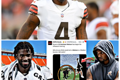 🐘 “🚨 Deshaun Watson’s VIRAL Leaked Footage Raises Eyebrows Ahead of Epic Faceoff with Shedeur Sanders!” 🔍 In a sensational development, Deshaun Watson’s recently leaked footage has captured the attention of fans and critics alike, just in time for his highly anticipated battle against Shedeur Sanders. “In the game of football, every detail matters, and this one could be a game-changer!” As the footage circulates, questions arise about its authenticity and potential impact on the upcoming game. What surprises lie in store as the teams prepare to clash? 👇