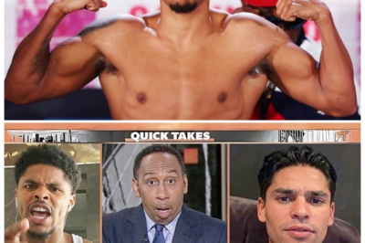 🐘 “Shakur Stevenson’s Explosive Reaction to Ryan Garcia in Live Interview!” 💥 “In a shocking turn of events, Shakur Stevenson erupted during a live interview while discussing Ryan Garcia!” His passionate remarks have sparked conversations about their rivalry and the future of both fighters. Join us as we analyze the key moments from this intense exchange! 👇