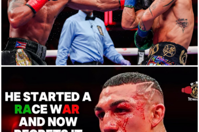 “From Champion to Pariah: The Shocking Fallout of Teofimo Lopez’s Race War Revelation!” In a world where glory and disgrace walk hand in hand, boxing superstar Teofimo Lopez has found himself at the center of a scandal that has rocked the sports community to its core. Once hailed as a hero, he now faces the wrath of fans and critics alike after igniting a race war with a single reckless comment. As the dust settles, the question remains: can this fallen champion reclaim his throne, or has he permanently tarnished his legacy? The drama unfolds as we delve into the explosive details of betrayal, regret, and the fight for redemption. 👇