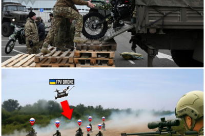 “The Kill Zone: How Tactical Mastery and a Ukrainian Sniper’s Skill Wiped Out Russian Bikers!” In a decisive moment, a Ukrainian sniper transformed an ordinary stretch of land into a deadly kill zone. What tactics were employed to bring an entire army to its knees? This is the tale of intelligence, preparation, and life-or-death decisions in the grip of death! 👇